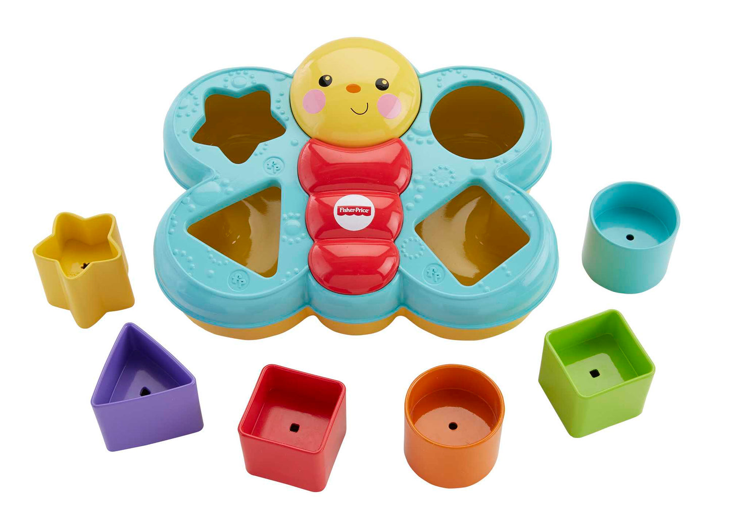 Fisher-Price Juguete para Bebés Mariposa De Bloques Divertidos