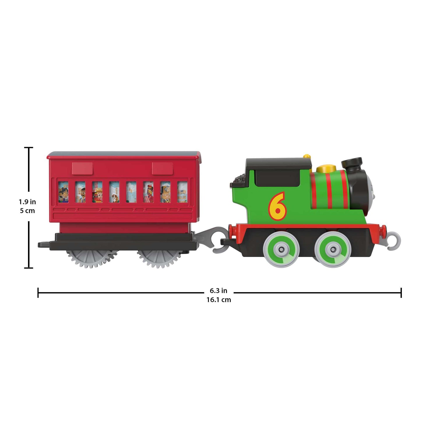 Fisher-Price Thomas et ses Amis Percy et ses Passagers