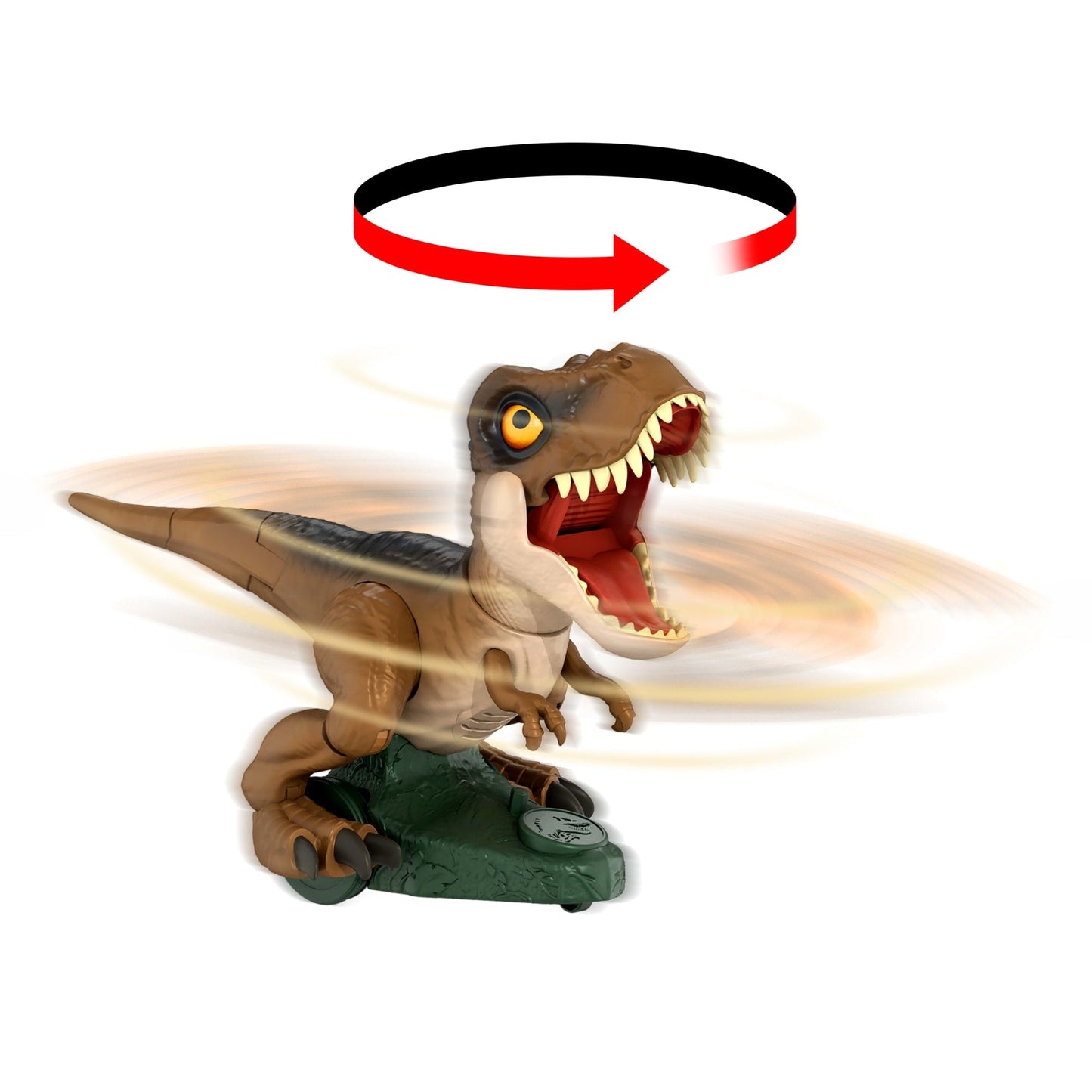 Jurassic World Dinossauro de Brinquedo Jurassic World T.Rex Fúria Rugidora R/C