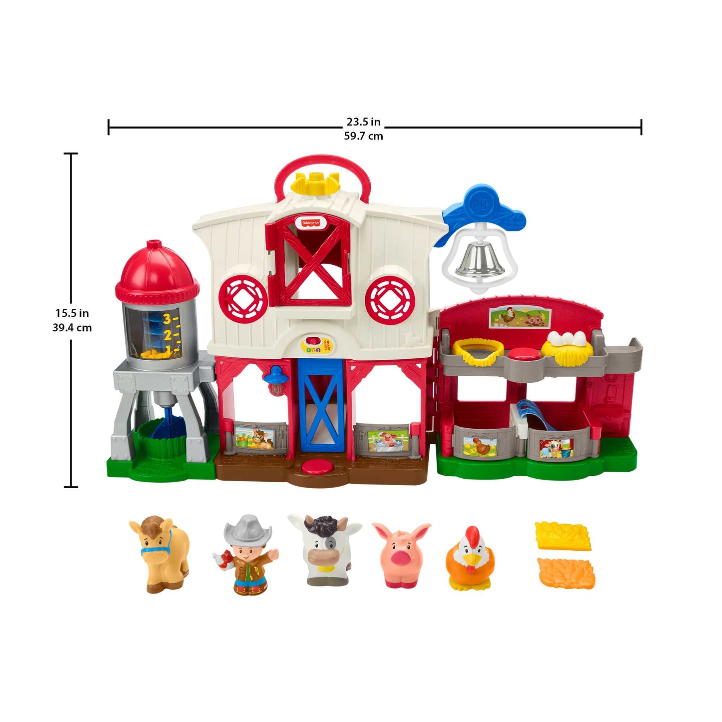 Little People Brinquedo para Bebês Cuidados com Animais de Fazenda