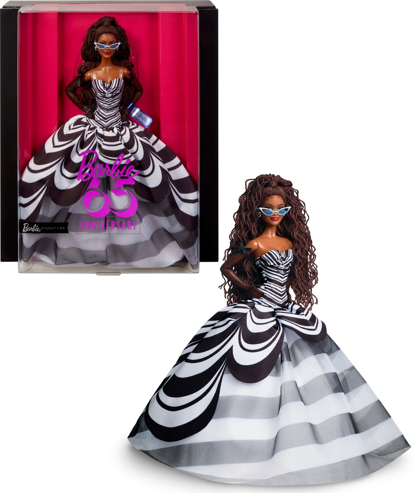 Barbie – Signature – 65E Anniversaire – Poupée de Collection Brunette