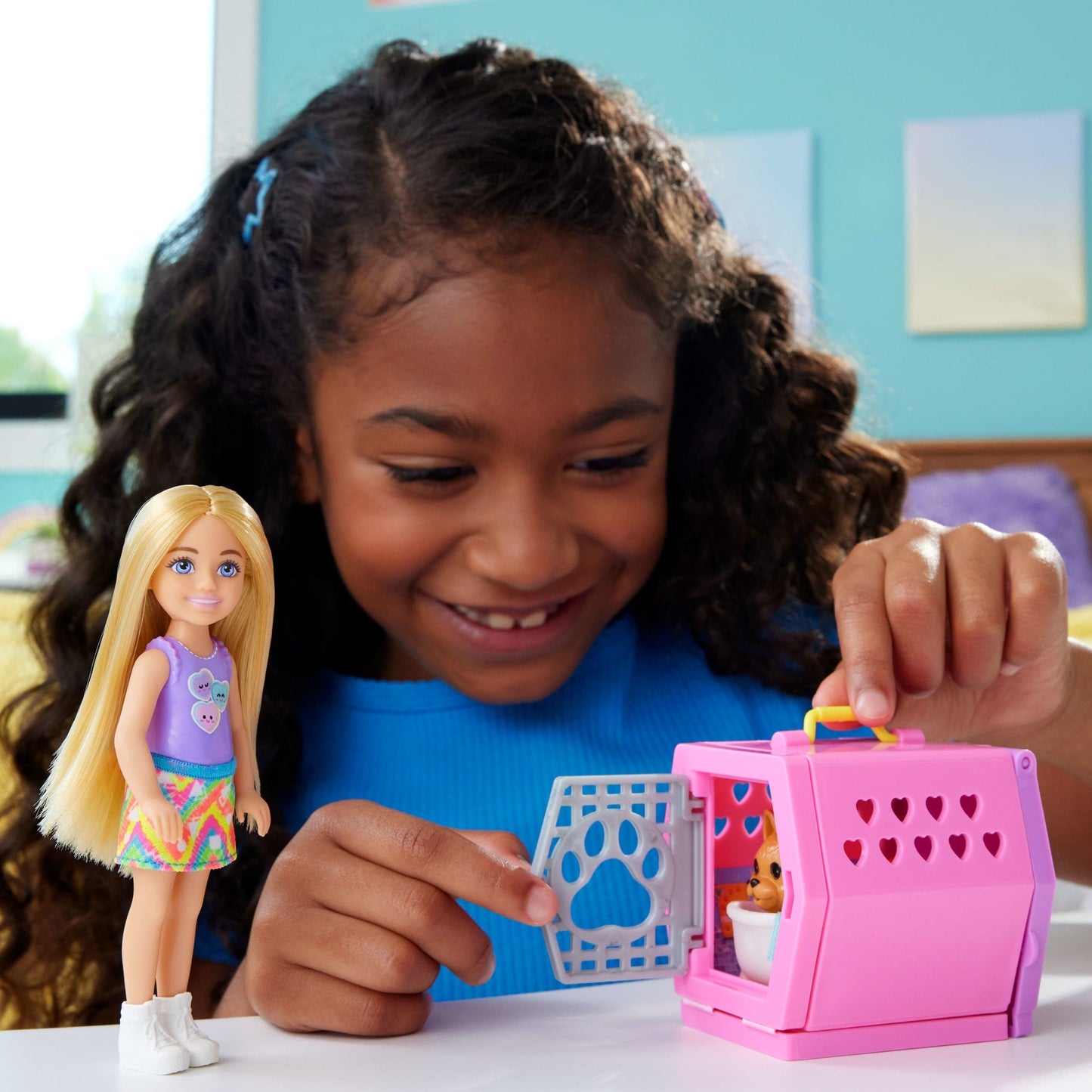 Barbie®  Chelsea™  Coffret de Jeu  Cage de Transport Pour Chiot