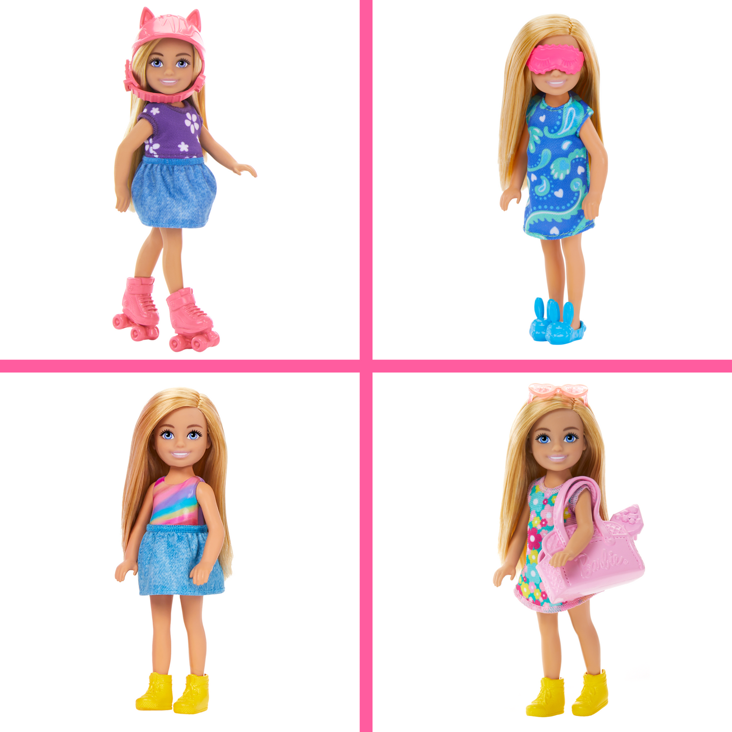 Barbie-Poupée et Dressing Chelsea-Coffret Vêtements et Accessoires