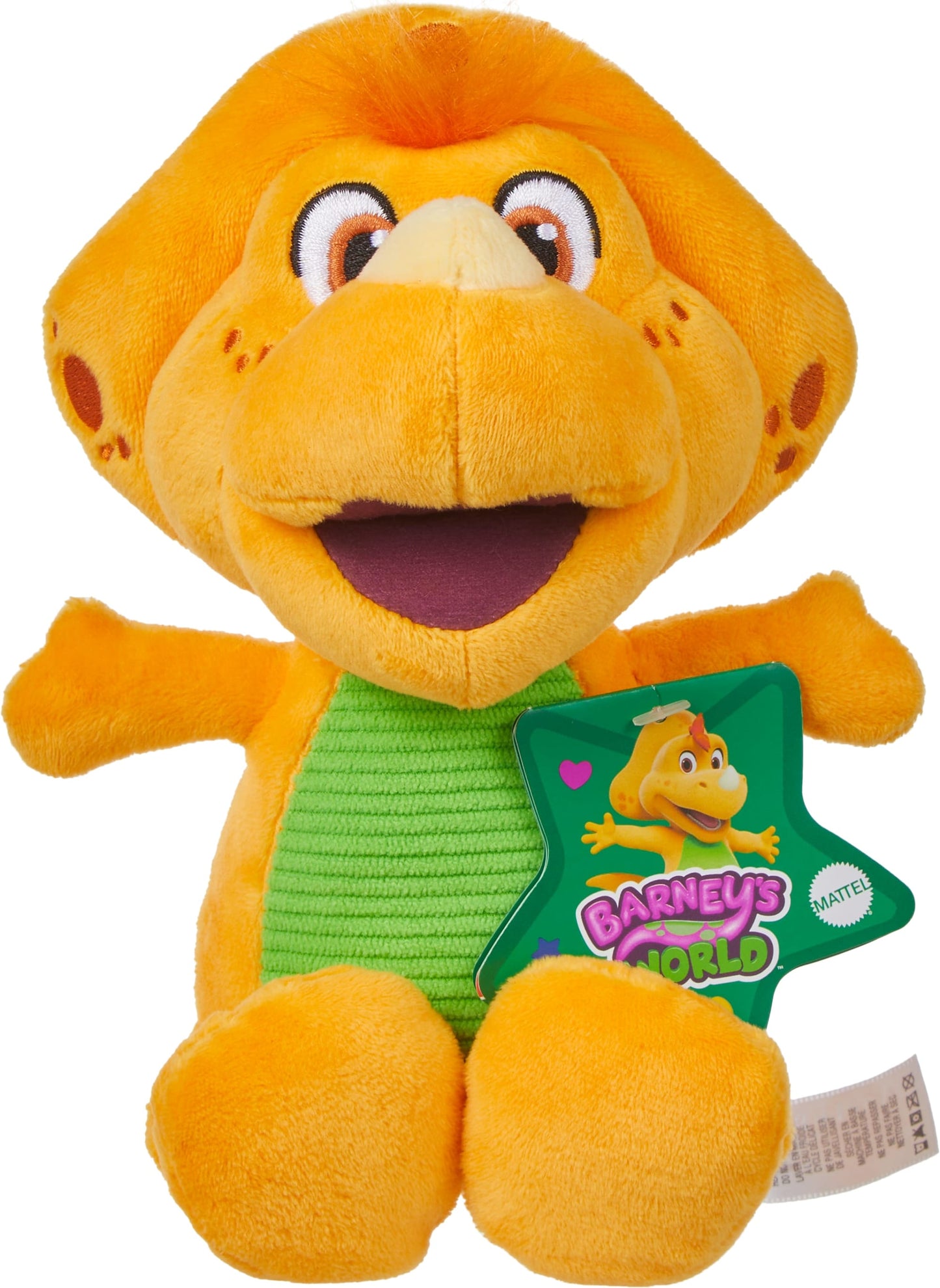 Fisher-Price  Barney'S World  Peluche  16,51Cm  Billy Le Dino