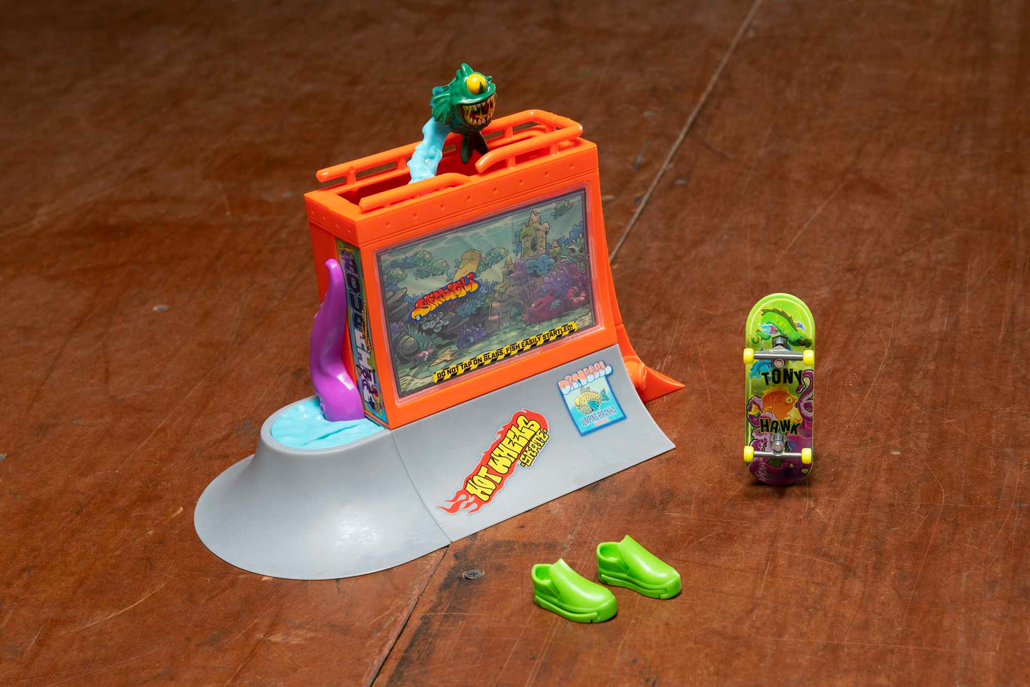 Hot Wheels Skate Pista de Juguete Set Acuario