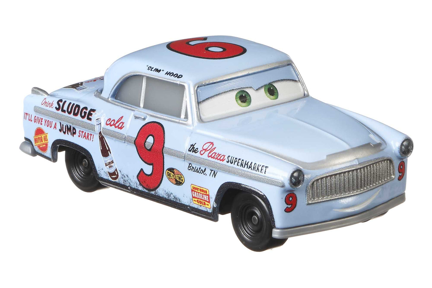 Cars de Disney y Pixar Diecast Vehículo de Juguete Slim