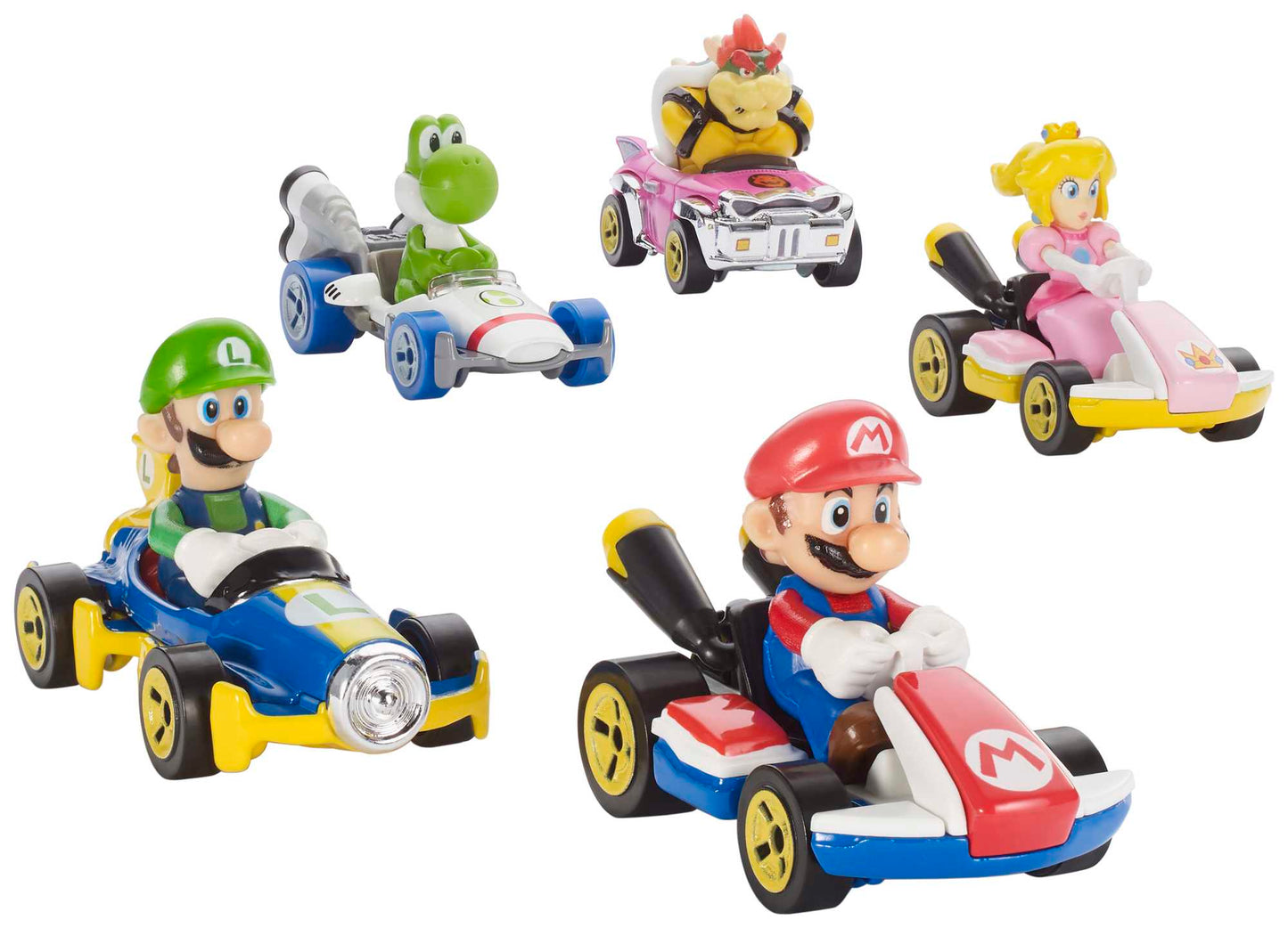 Hot Wheels Mario Kart Veículo de Brinquedo Bowser