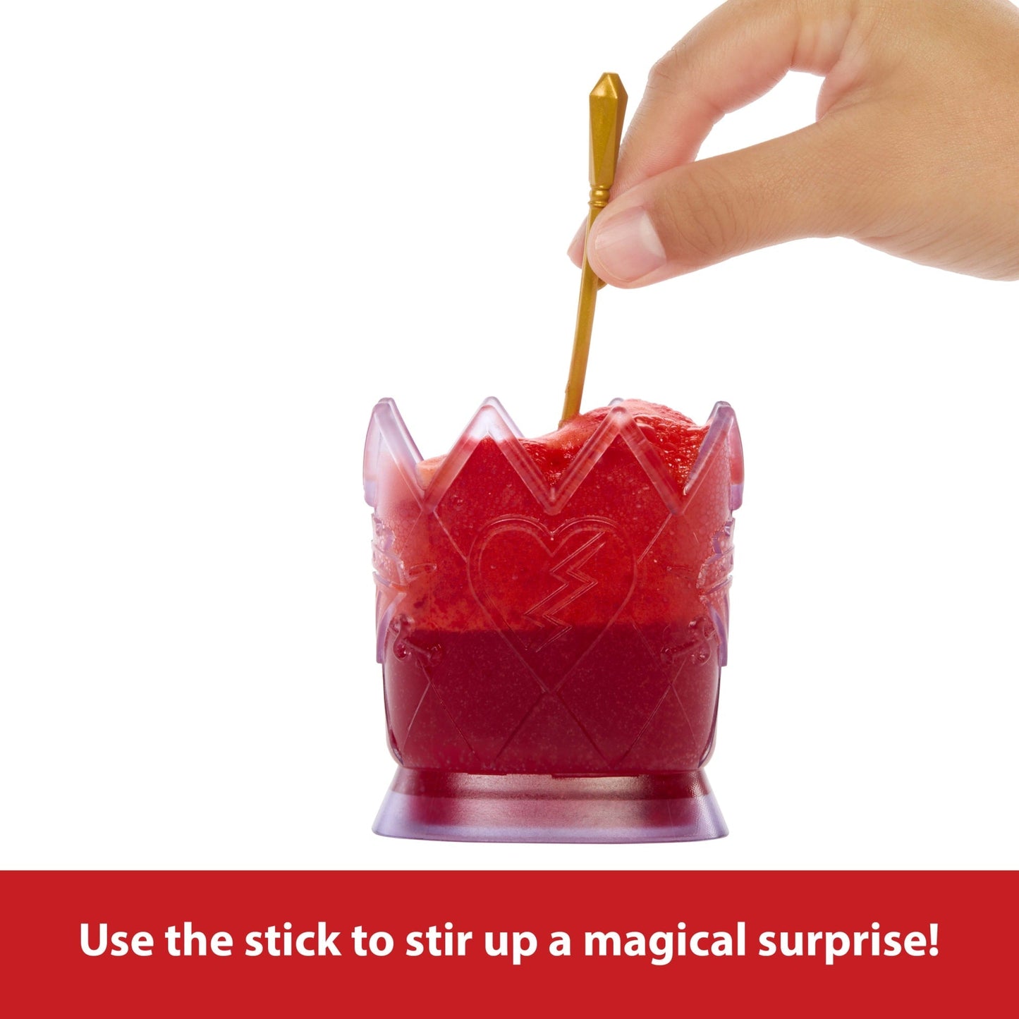 Disney Descendants: The Rise Of Red - The Sorcerer's Cookbook With Fizz, Slime & Red Doll Reveal Surprises