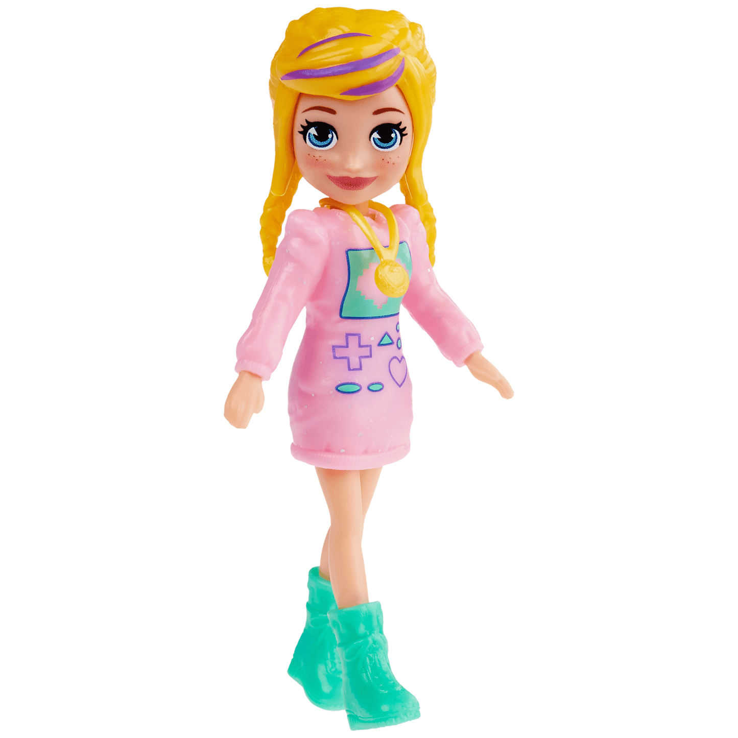 Polly Pocket Medium Fashion Pack, Travel Toy With Dolls And Clothing Accessories