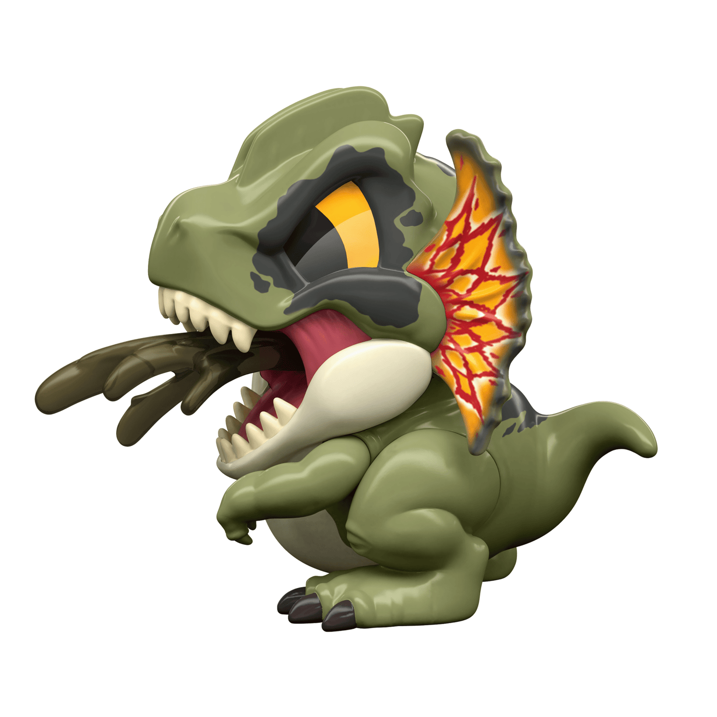 Jurassic World Dinosaurio de Juguete Dilophosaurus Bite Club Coleccionable