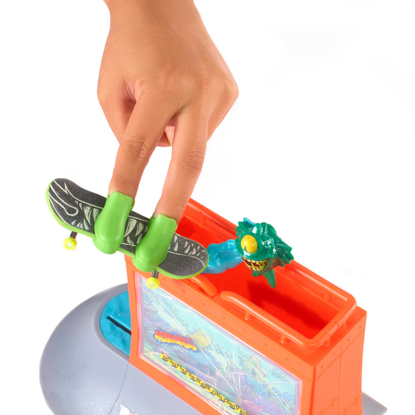 Hot Wheels Skate Pista de Brinquedo Set Aquário