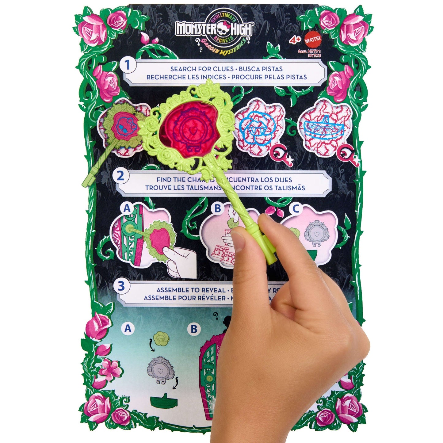 Monster High Boneca Skulltimate Secrets Garden Secrets Venus