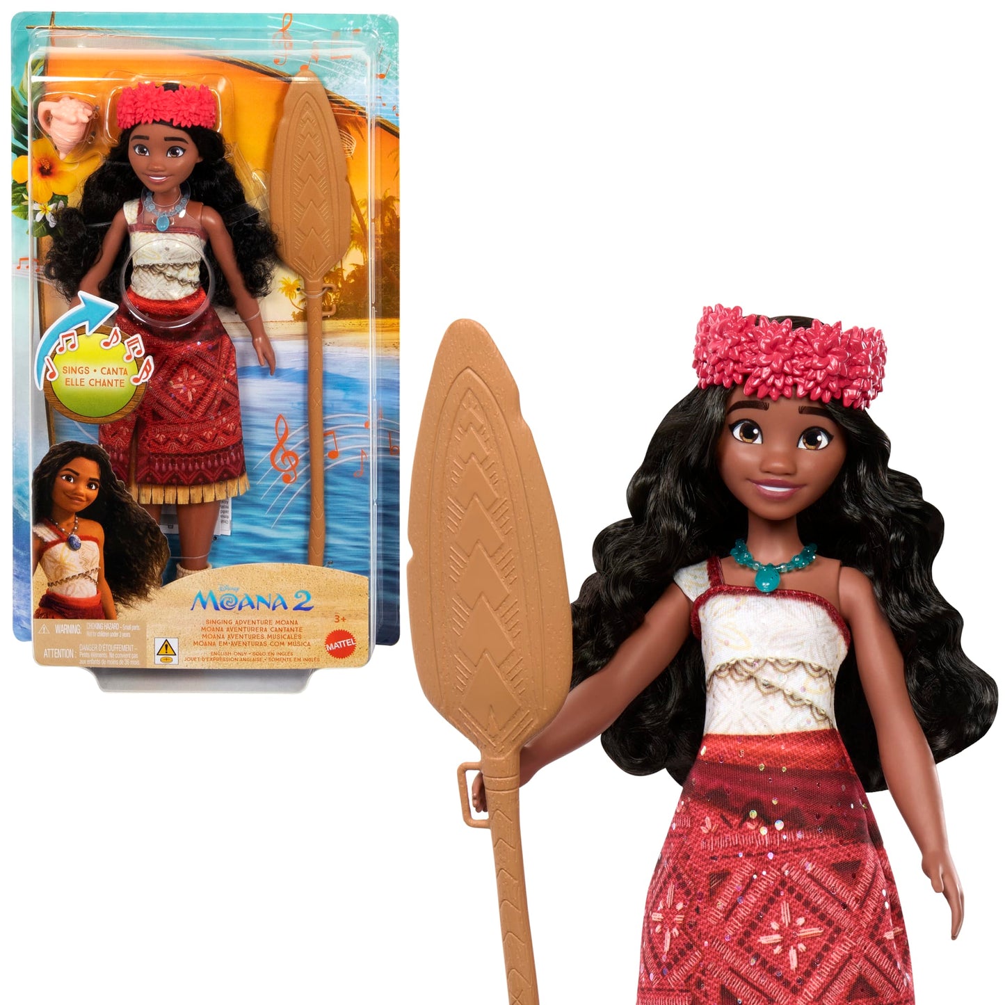 Moana 2 Boneca Musical