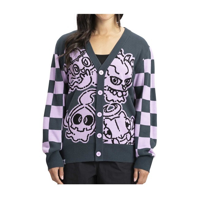 Charming & Ghostly Knit Cardigan - Adult