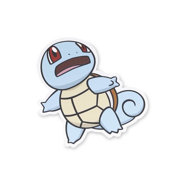 Squirtle Stickers (3-Pack)