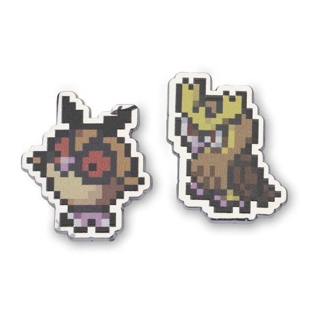Hoothoot & Noctowl Pokémon Pixel Pins (2-Pack)