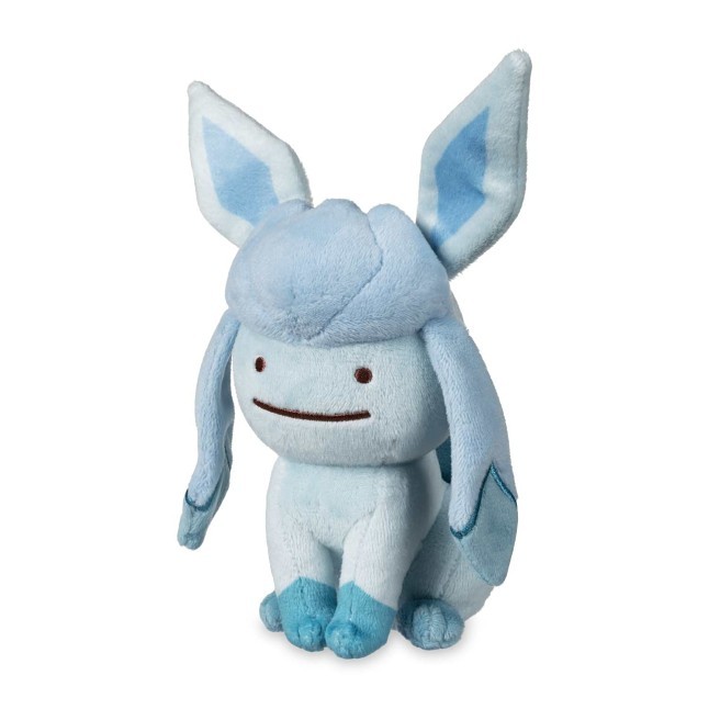 Ditto As Glaceon Plush - 8 In.