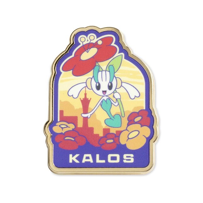 Kalos Explore Pokémon Pin