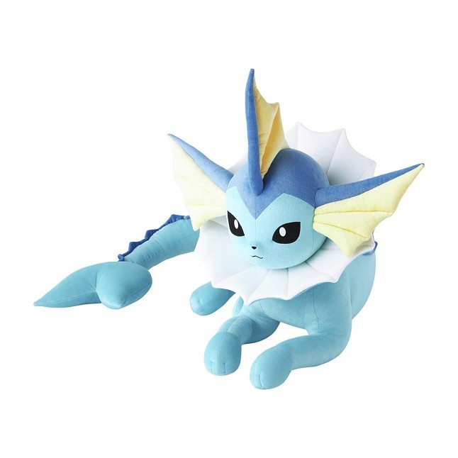 Vaporeon Pokédex-Size Poké Plush - 26 ¾ In.