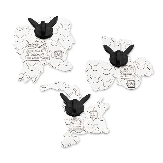 Kyogre, Groudon & Rayquaza Pokémon Pins (3-Pack)