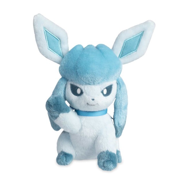 Eevee Collection: Glaceon Plush - 8 In.