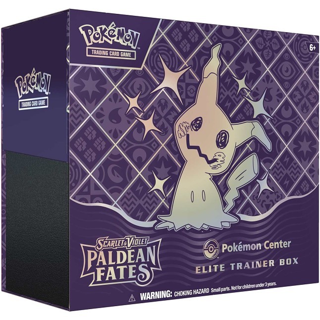 Pokémon TCG: Scarlet & Violet-Paldean Fates Pokémon Center Elite Trainer Box