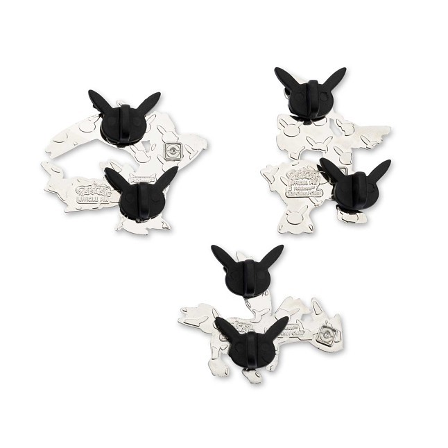 Reshiram, Zekrom & Kyurem Pokémon Pins (3-Pack)
