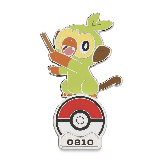 Grookey Pokémon Gallery Pin