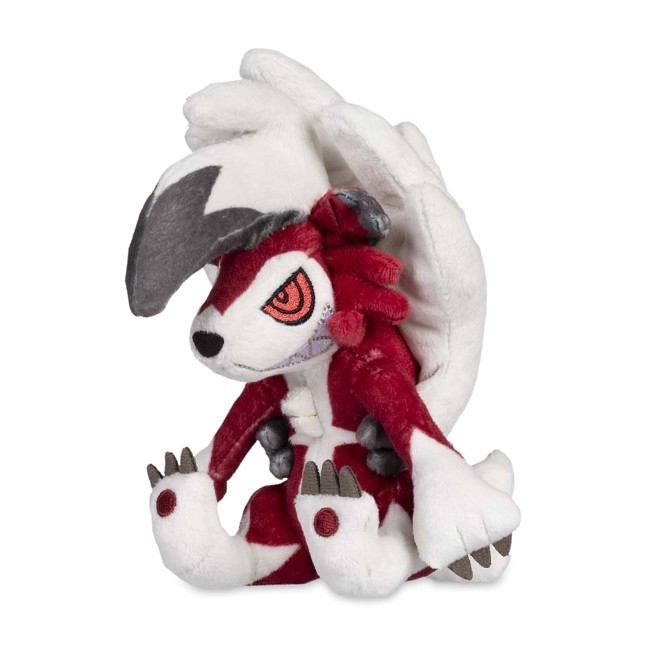 Lycanroc (Midnight Form) Sitting Cuties Plush - 6 ¼ In.