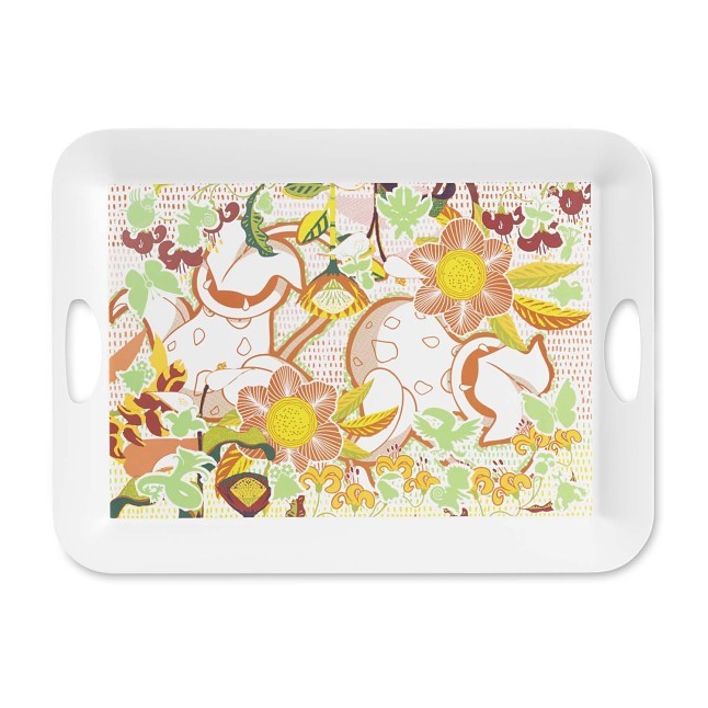 Floral Forest Pokémon Outdoor Dining Serving Tray & Bowl Bundle