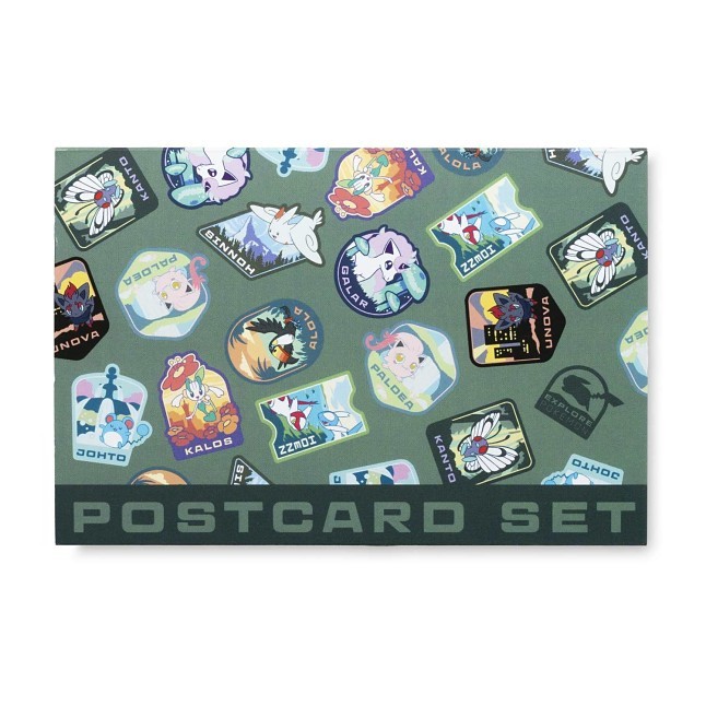 Explore Pokémon Postcards (10-Pack)