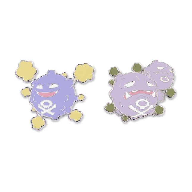 Koffing & Weezing Pokémon Pins (2-Pack)