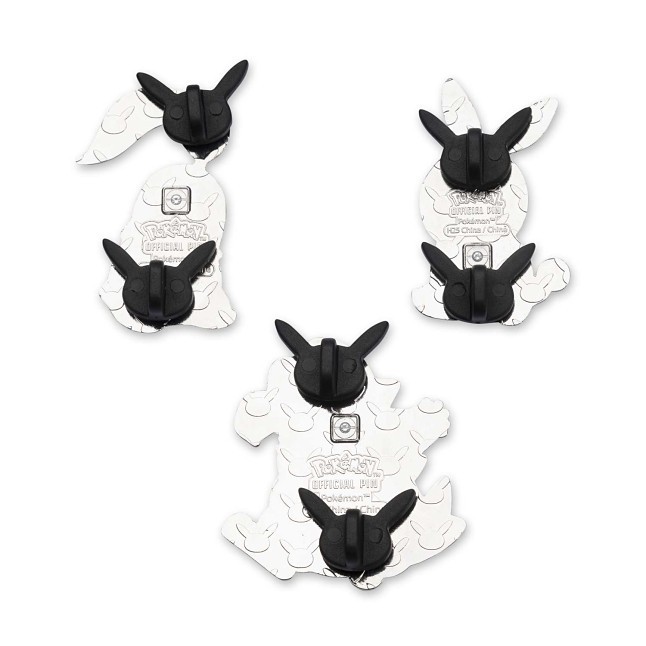 Chikorita, Tepig & Totodile Pokémon Pins (3-Pack)