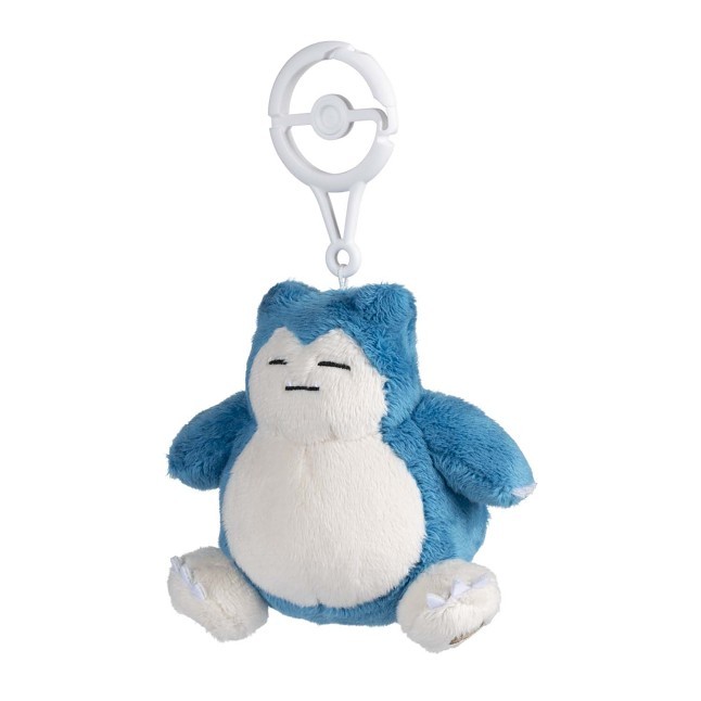 Snorlax Adventure Partners Plush Key Chain
