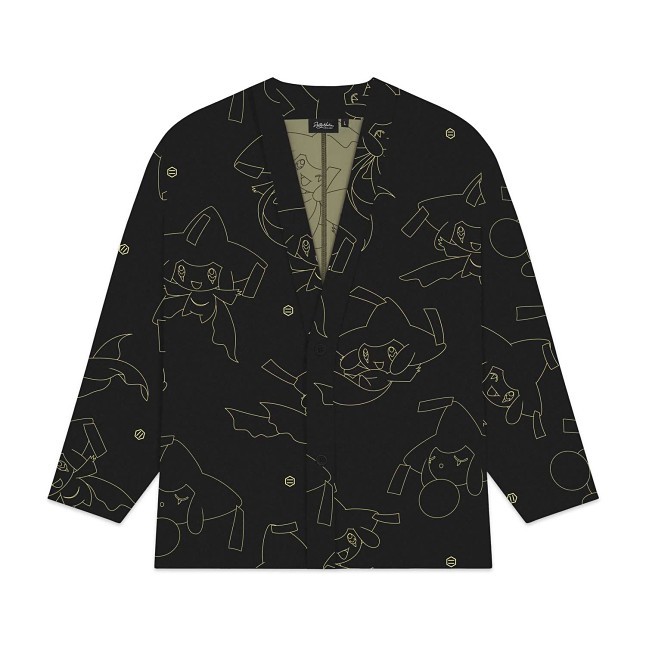 Pokémon × Dolly Noire: Jirachi Black Cardigan - Adult