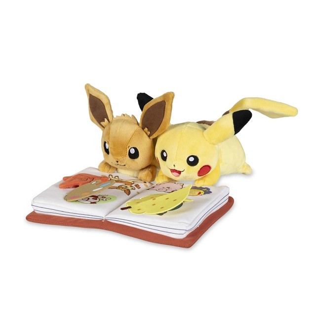 Seasonal Celebrations: Pikachu & Eevee Discovery Days Plush - 12 In.