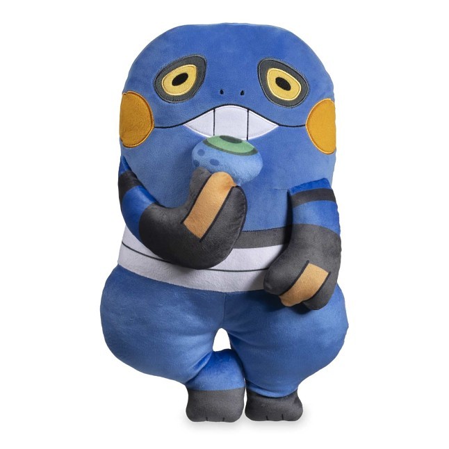Croagunk Practice Makes Perfect Cushion