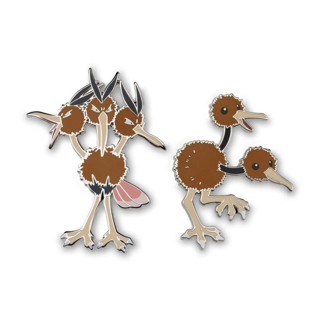 Doduo & Dodrio Pokémon Pins (2-Pack)