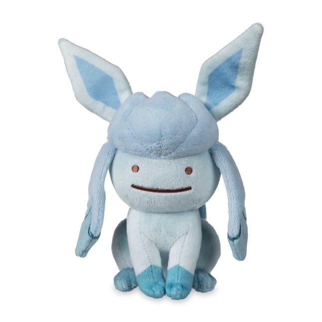 Ditto As Glaceon Plush - 8 In.