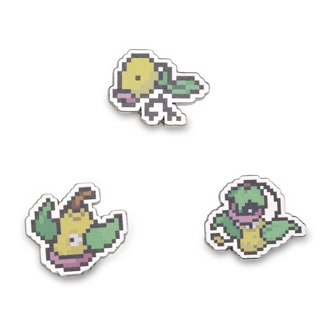 Bellsprout, Weepinbell & Victreebel Pokémon Pixel Pins (3-Pack)