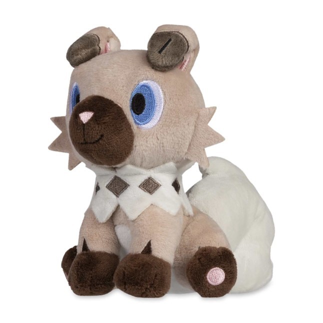 Rockruff Sitting Cuties Plush - 6 In.