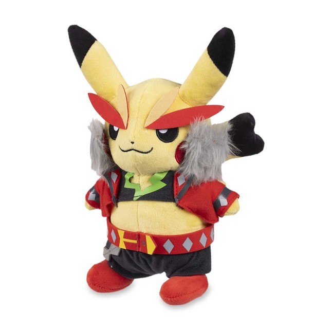 Cosplay Pikachu: Pikachu Rock Star Poké Plush - 9 ¼ In.