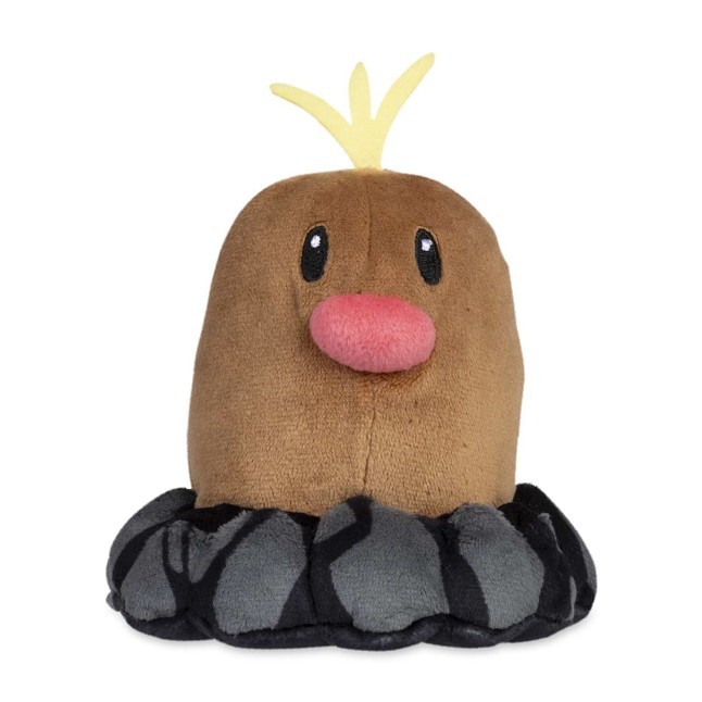 Alolan Diglett Sitting Cuties Plush - 5 In.